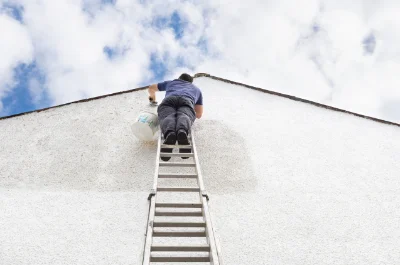 Peinture extérieure à Rougemontiers — façades et ravalement